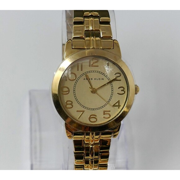 Anne Klein AK/1790CHGB Gold Tone Stainless Steel Women\'s Watch NEW BATTERY main image 11